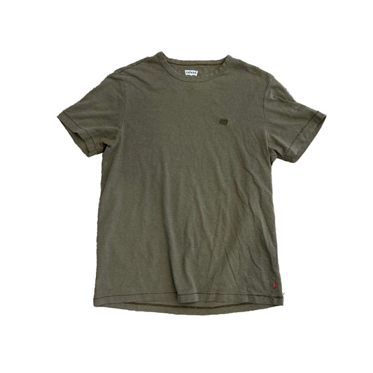 Levis Green Small Logo Tshirt - Medium - 20" x 28"