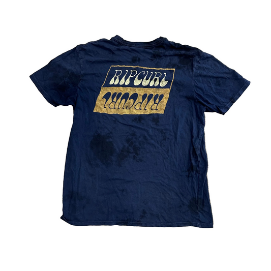RipCurl Navy Blue Tshirt - Large - 22" x 28.5"