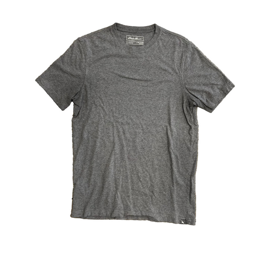 Eddie Bauer Grey Blank Tshirt - Small - 18" x 28"