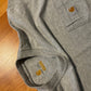 Carhartt Carphartt Grey Pocket Tshirt - Large - 22.5" x 32"