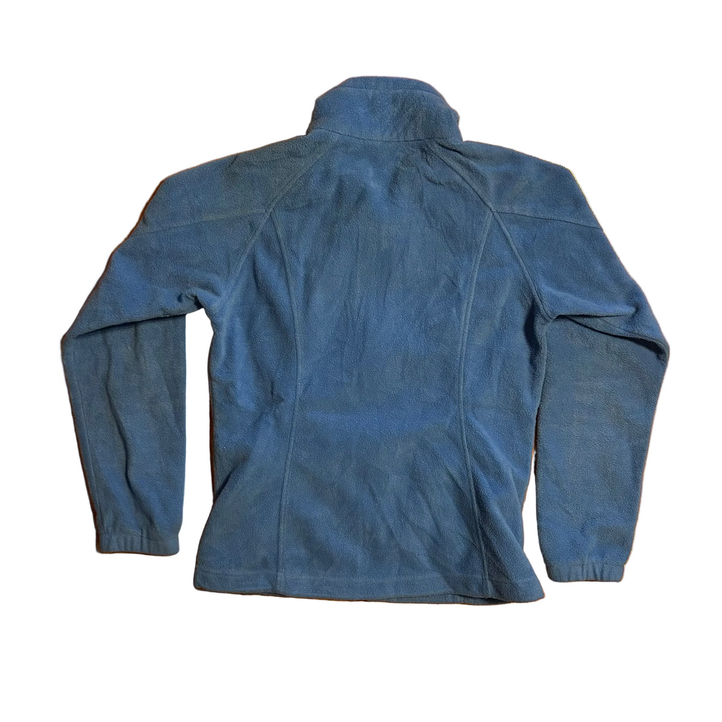Columbia Blue Zip Up Fleece Jacket - Small - 18" x 24"