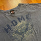 Harley Davidson Motorcycles Renegade Louisiana Blue Pocket Tshirt - XLarge - 26" x 33"