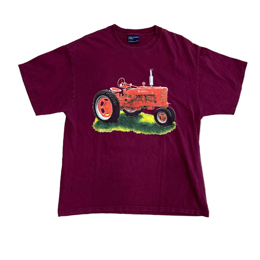 MV Sport Tractor Maroon Tshirt - Large - 22" x 29.5"