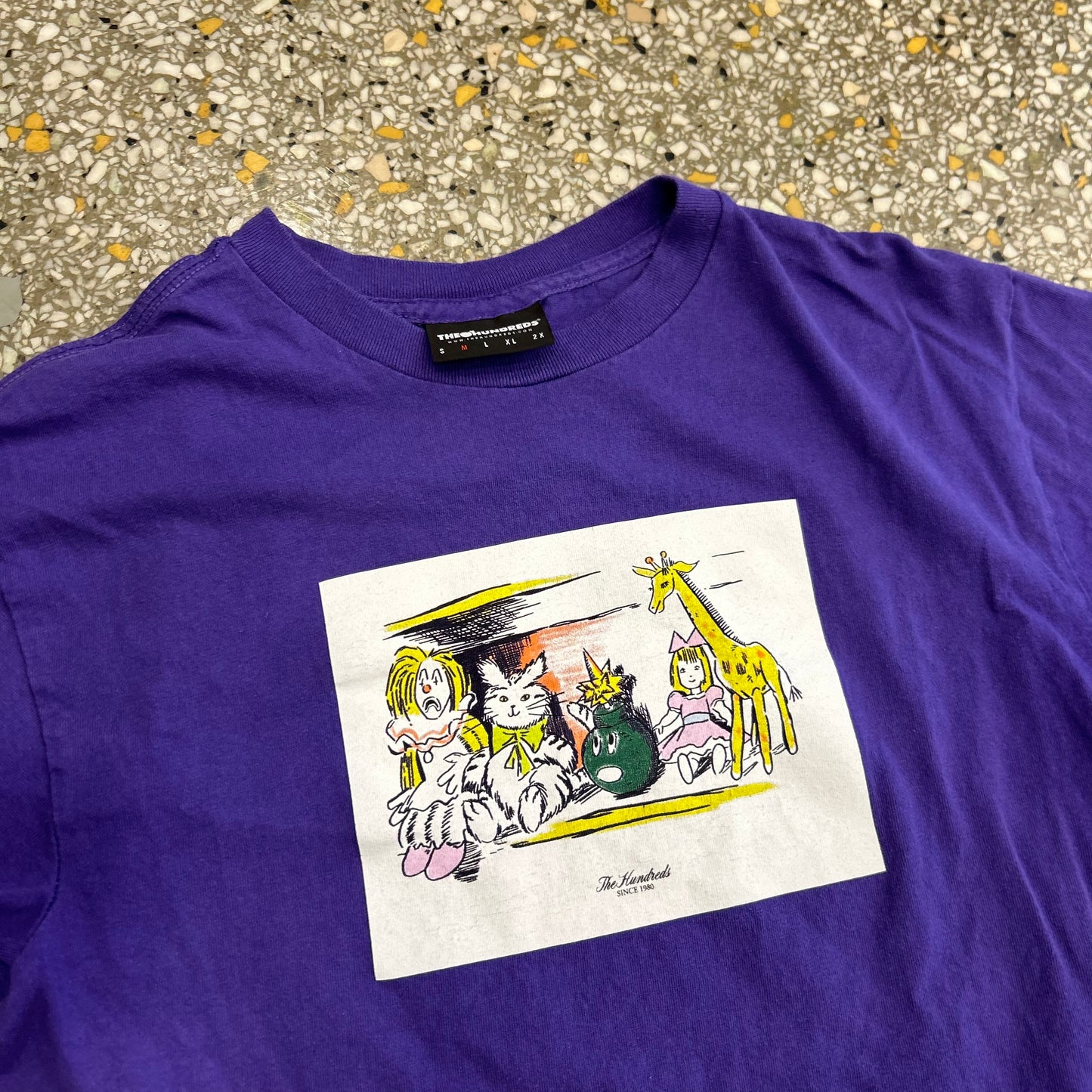 The Hundreds Purple Tshirt - Small - 19" x 27"