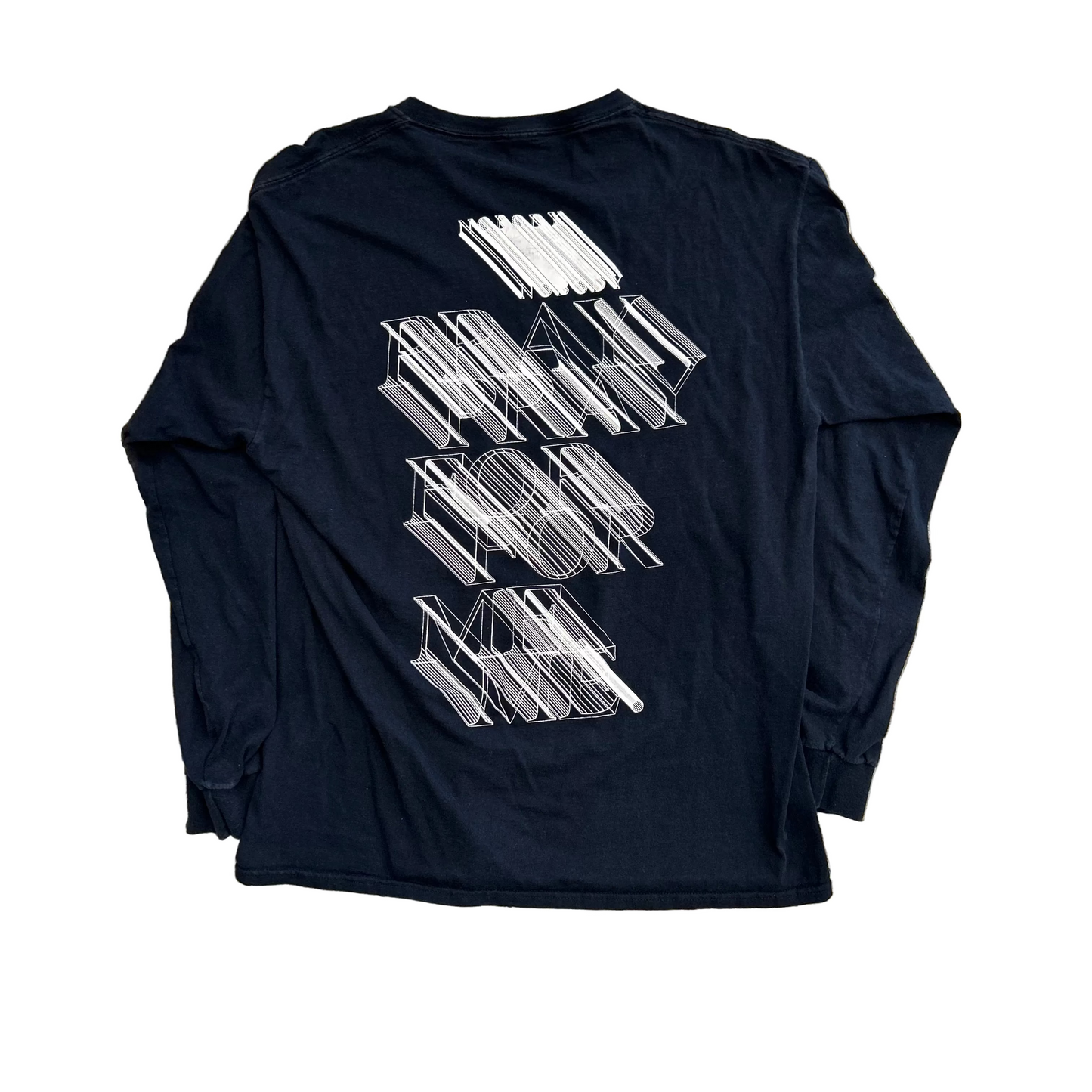Kendrick Lamar Damn Tour 2017 Black Longsleeve Shirt - Medium - 20" x 28"