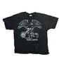 National Heritage Live Hard Ride Hard Black Tshirt - XLarge - 24" x 29"
