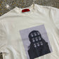 424 Face Portrait White Tshirt - Medium - 20.5" x 28"