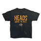 Harley Davidson Motorcycles Heads Above The Rest Black Tshirt - Medium - 21" x 28"