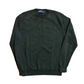 Polo Ralph Lauren Green Cotton Sweater - Medium - 21" x 25"