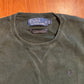 Polo Ralph Lauren Green Cotton Sweater - Medium - 21" x 25"