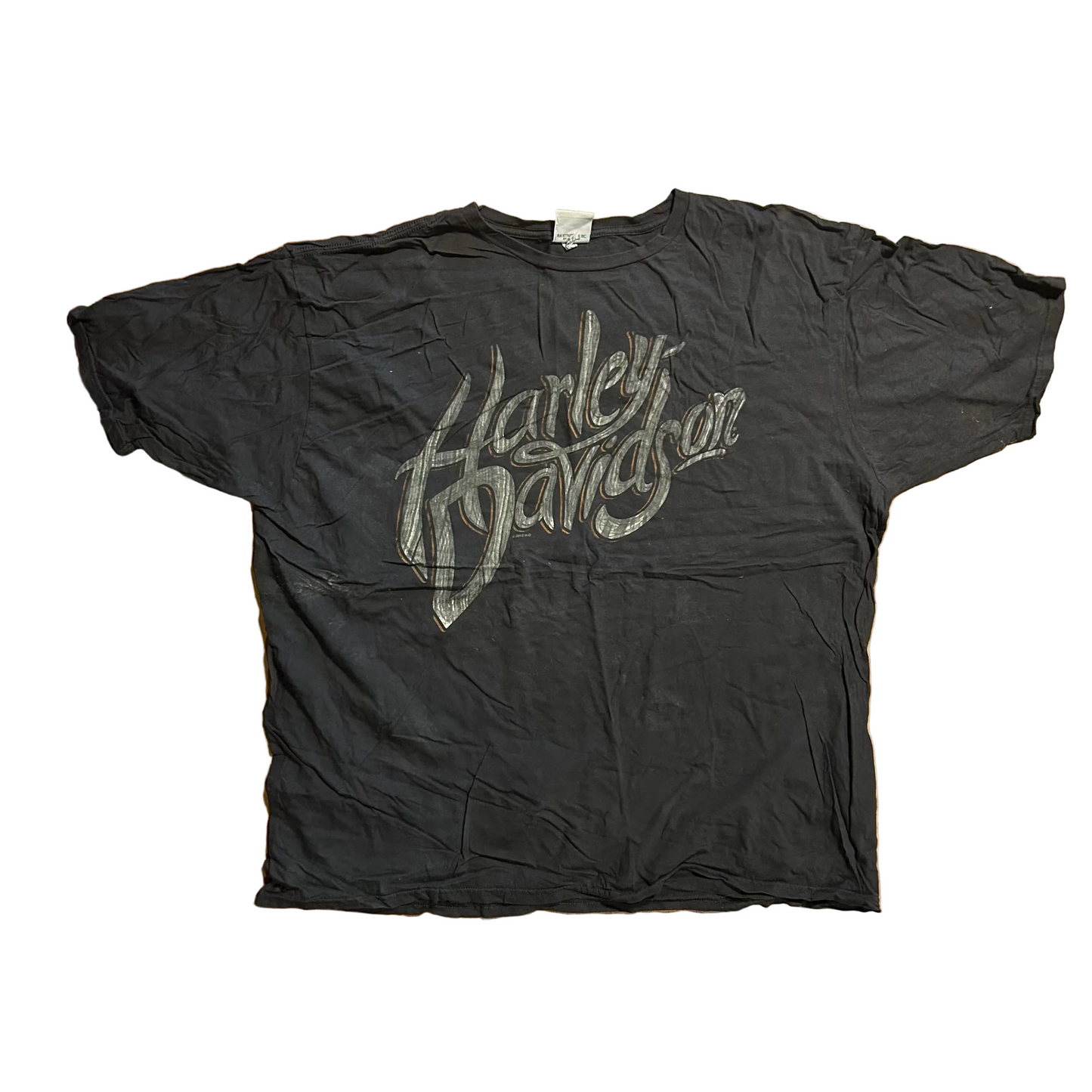 Harley Davidson Motorcycles Tellico Plains Tennessee Grey Tshirt - XLarge - 27" x 30"