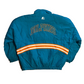 90's Starter Miami Dolphins Half Zip Puffer Jacket Windbreaker Coat - XLarge - 27" x 29"