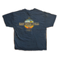 00’s Harley Davidson Ocala Blue Tshirt - Large - 23" x 29.5"