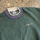 90's Jerzees Energy Worldwide Green Crewneck Sweatshirt - XLarge - 24" x 27"