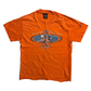 00’s Harley Davidson Motorcycles Hanes Beefy Orange Florida Rock N Roll Tshirt - Medium - 20" x 25.5"