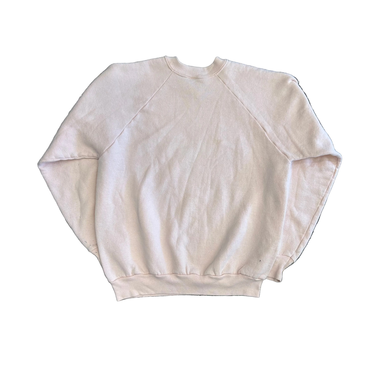 90's FOTL Benetton Italy Pink Crewneck Sweatshirt - Medium - 21" x 24"