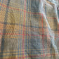 Prana Plaid Mini Corduroy Navy Blue Button Up Flannel Shirt - Large - 23" x 30"