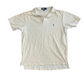 90's Polo RalPH Lauren Tan Yellow Brown Cotton Polo Shirt - XLarge - 24" x 30"