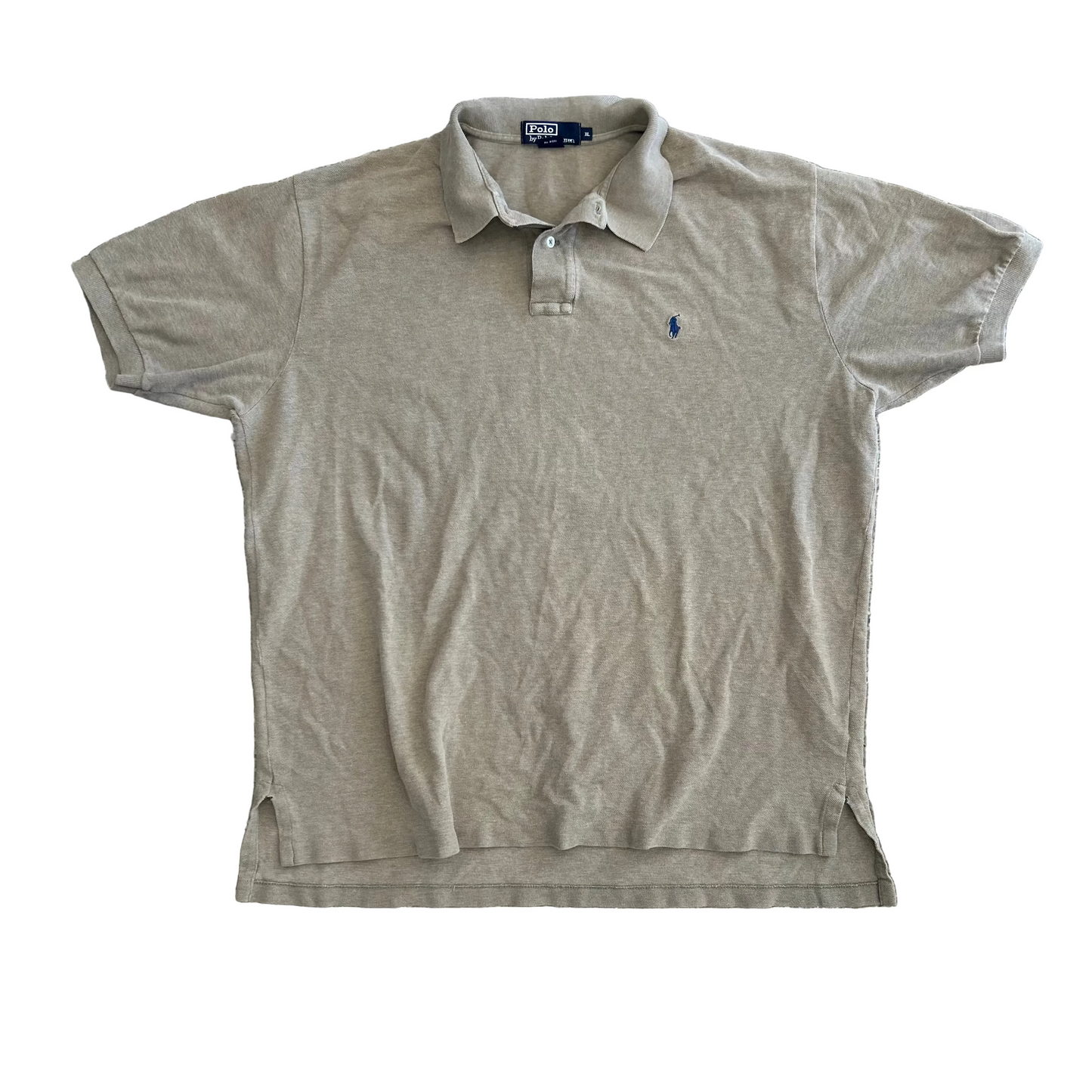 Polo RalPH Lauren Brown Cotton Polo Shirt - XLarge - 26" x 29.5"