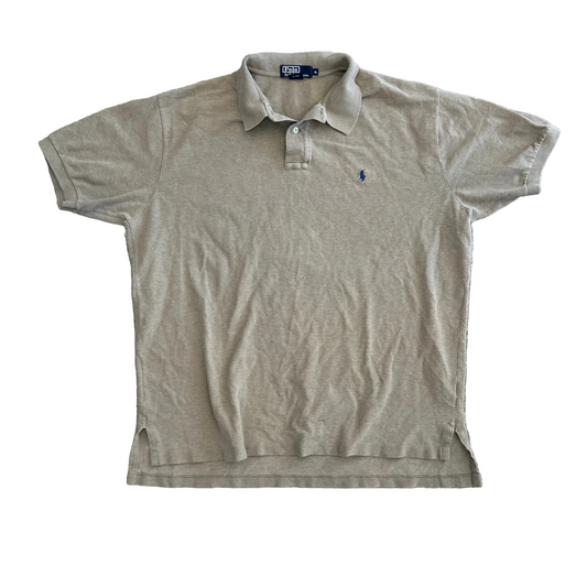 Polo RalPH Lauren Brown Cotton Polo Shirt - XLarge - 26" x 29.5"