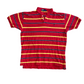 Polo RalPH Lauren Red Yellow Cotton Polo Shirt - XLarge - 24" x 29.5"
