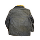 80/90's Denim Fleece Lined Overcoat Jacket - Medium - 21" x 29"