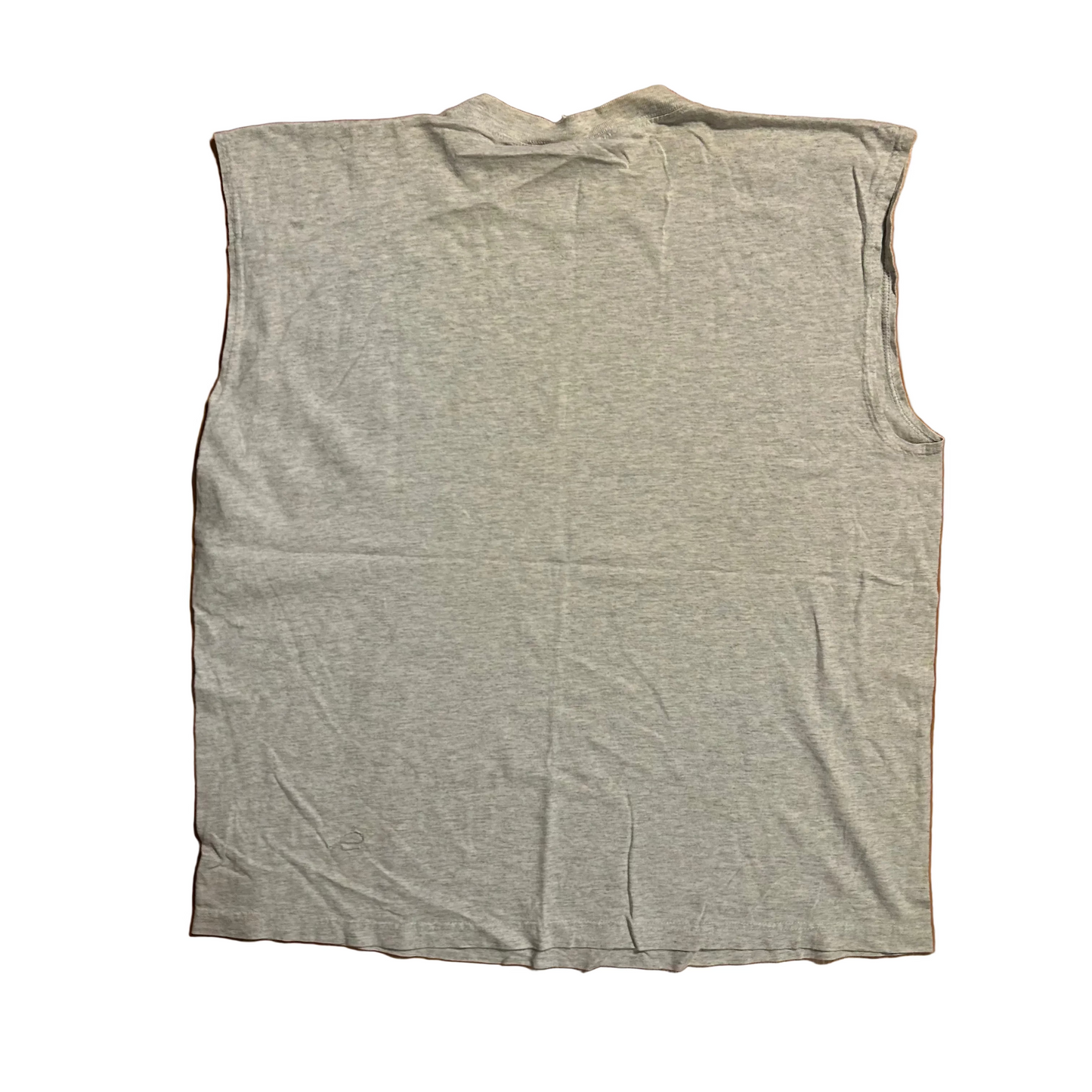 90’s Looney Tunes Tasmanian Devil Taz Hockey Grey Tanktop Shirt - XLarge - 24" x 28"