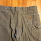 Carhartt Carphartt Brown Denim Carpenter Jean Pants - 41" x 32"