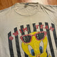 90’s Looney Tunes Swim Team Tweety Bird White Paper Thin Tshirt - XLarge - 25.5" x 28.5"