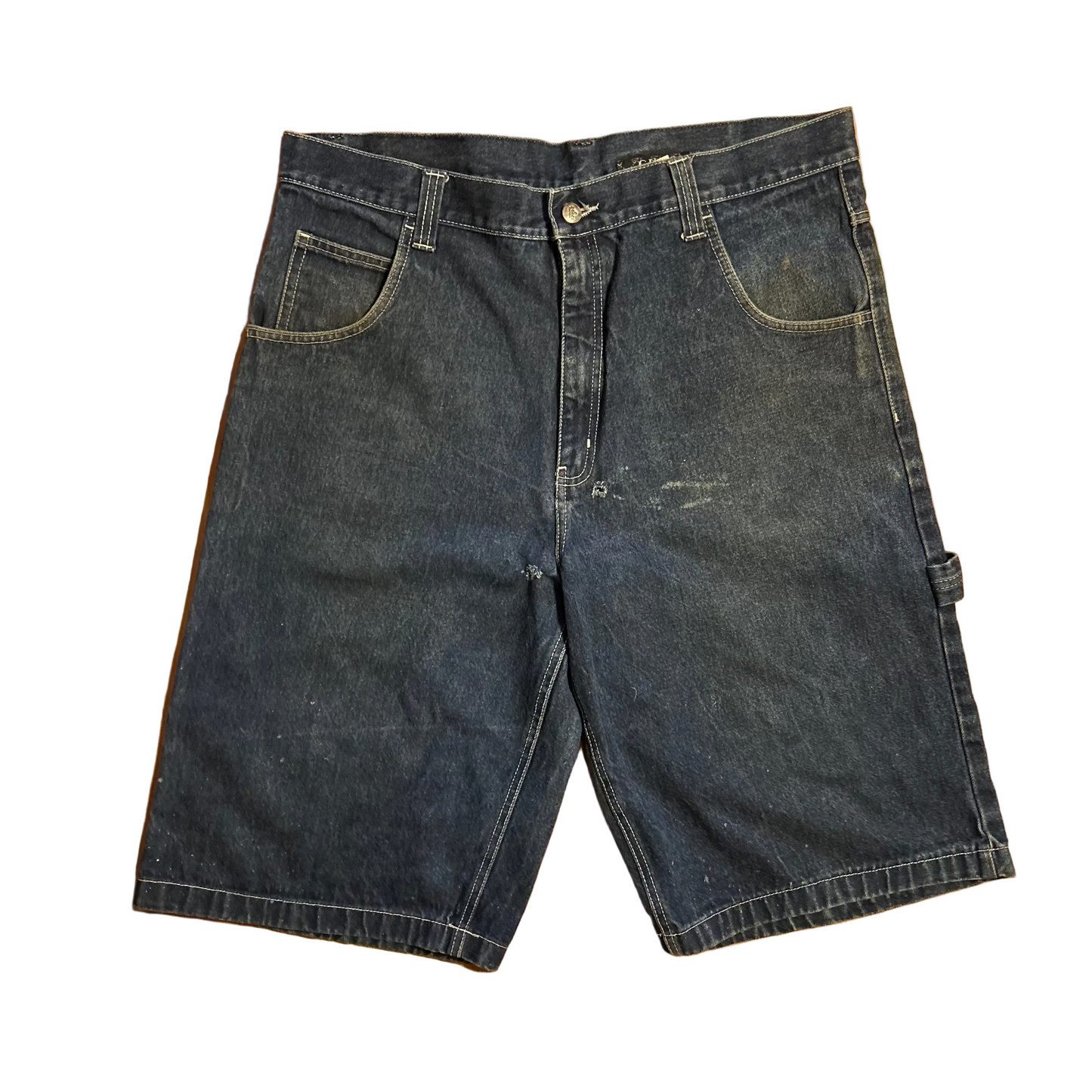 Gucci Denim Jean Carpenter Shorts - 39" x 14"