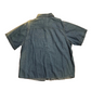Disney Winnie the Pooh Embroidered Denim Button Up Collared Shirt - XLarge - 26" x 28.5"