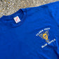 90’s Jerzees Tilden Tech Blue Devils. Blue Tshirt - Medium - 21" x 28"