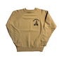 80’s Disney Walt Disney World Brown Tan Castle Logo Crewneck Sweatshirt - XSmall - 17" x 23.5"