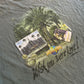 Universal Studios Florida Wish You Were Here Green Faded Tshirt A XLarge - 26" x 30"