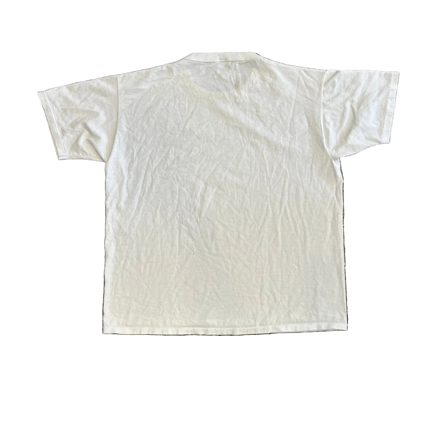 80’s Russell Athletics St Edward Staff Football White Tshirt - XLarge - 24" x 27.5"