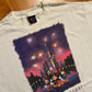 90’s Walt Disney World 25 Years White Tshirt - XLarge - 25" x 32"