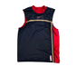Nike Basketball Black Red Reversible Jersey Tanktop Shirt - Medium - 21" x 28"