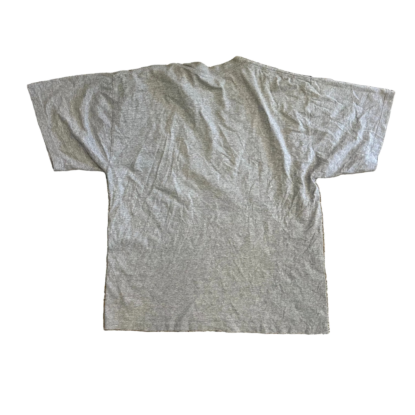 Notre Dame Fighting Irish Embroidered Grey Tshirt - XLarge - 25" x 31"