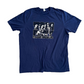 Tom Petty and The Heartbreakers 2017 Music Tour Navy Blue Tshirt - XLarge - 25" x 31"