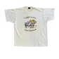 90’s Screen Stars Ham Festival Pig White Tshirt - Large - 23" x 27"