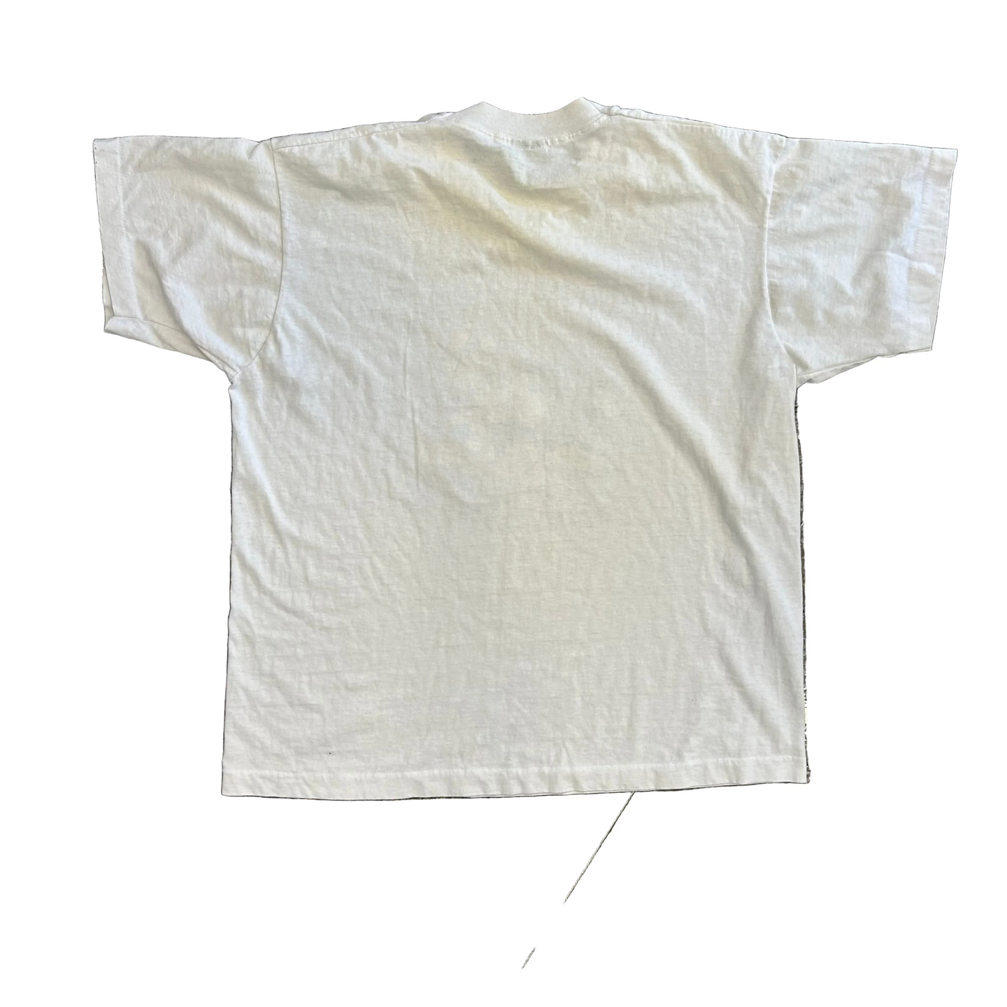 90’s Screen Stars Ham Festival Pig White Tshirt - Large - 23" x 27"