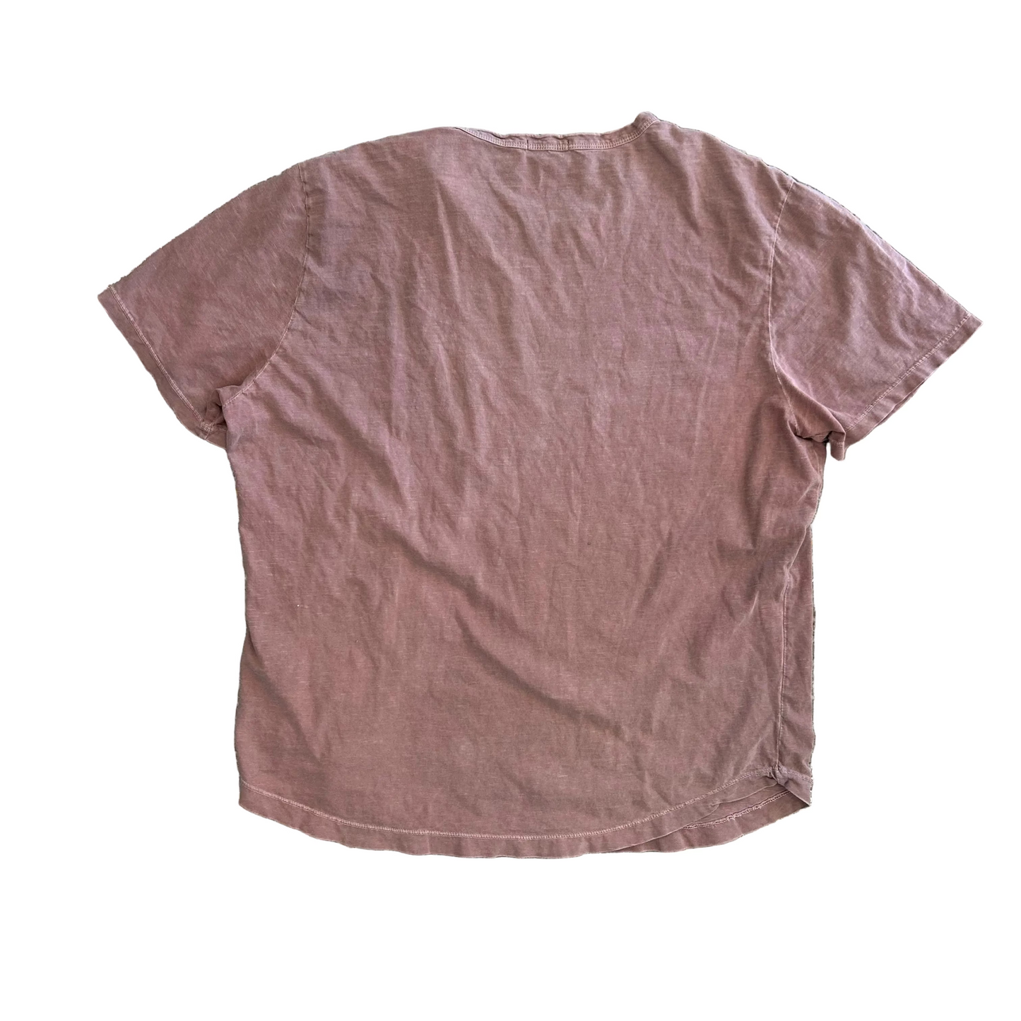 Buck Mason Blank Brown Red Tshirt - XLarge - 24" x 29"