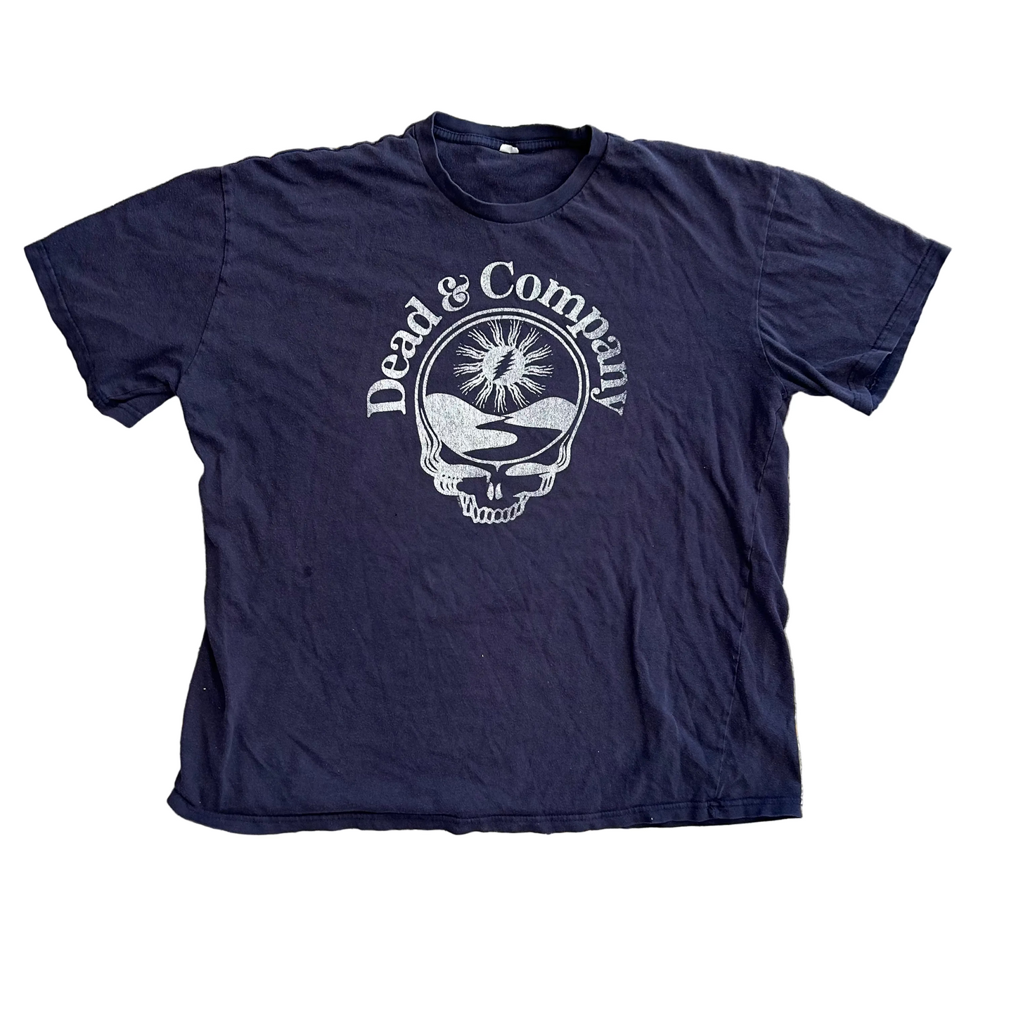 2021 Dead and Company Navy Blue Tshirt - XLarge - 25" x 28"