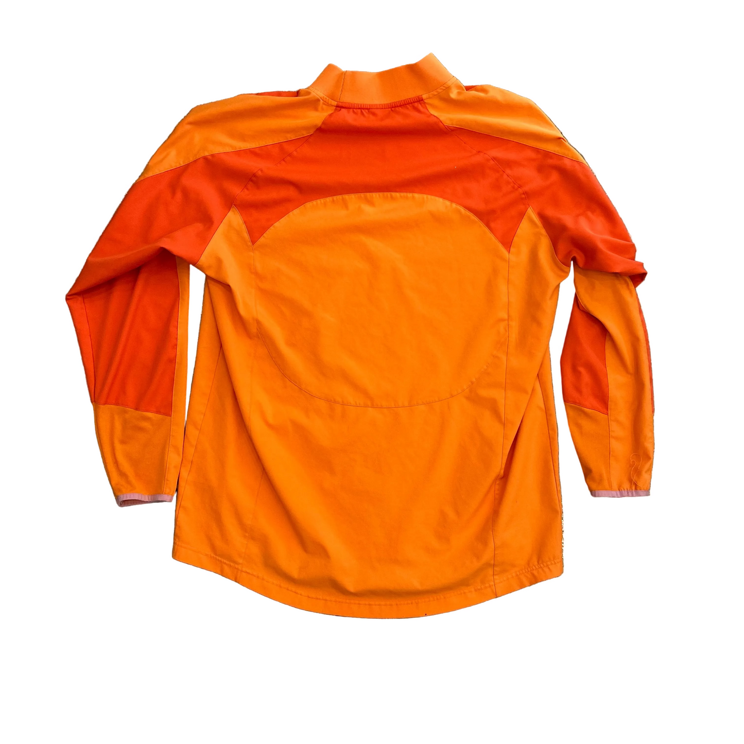 00’s Nike Team Orange Dri Fit Longsleeve Shirt - XLarge - 24" x 32"