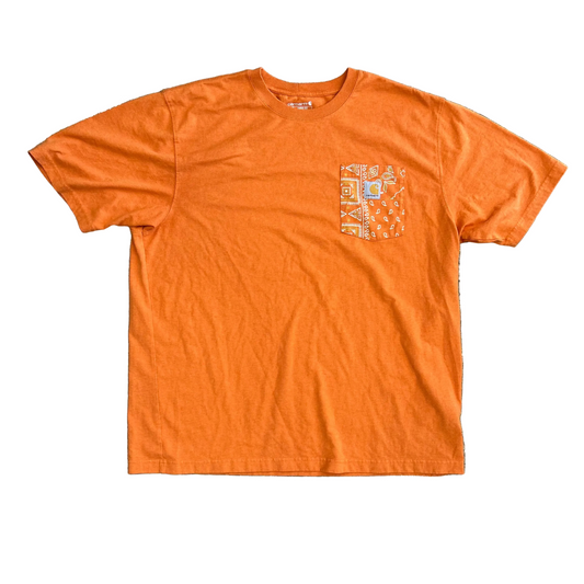 Carhartt Carphartt Orange Pocket Tshirt - XLarge - 25" x 31"