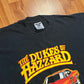 90/00's Jerzees Dukes of Hazzard Warner Bros Black Movie Tshirt - Medium - 21" x 29"