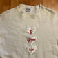 90's Guess White Crewneck Sweatshirt - Large - 22" x 26"