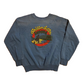 80/90's Gobbler Getter Enduro Mountain Motorcycle Club Blue Crewneck Sweatshirt - Medium - 21" x 24"
