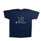 90's London Paris Germantown Navy Blue Tshirt - Large - 22" x 28"