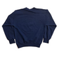 90's Nutmeg University of Michigan Navy Blue Crewneck Sweatshirt - Large - 22" x 25.5"